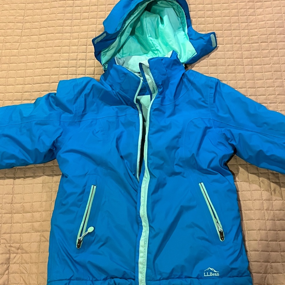 LL bean winter coat (size 14/16)